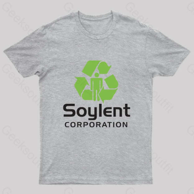 Soylent Corporation Geeks T-Shirt Grey / S