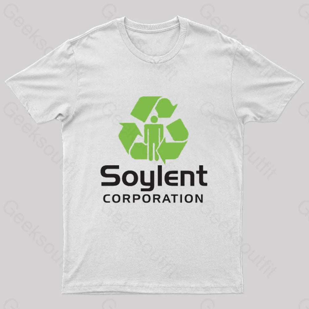 Soylent Corporation Geeks T-Shirt White / S