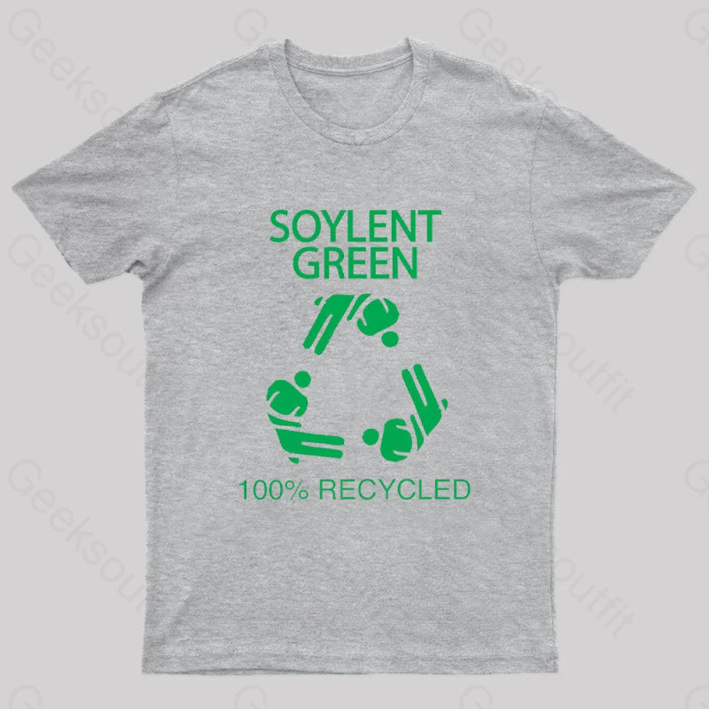Soylent Green 100% Recycled Nerd T-Shirt Grey / S