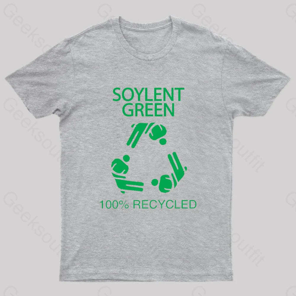 Soylent Green 100% Recycled Nerd T-Shirt Grey / S