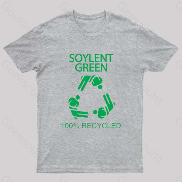Soylent Green 100% Recycled Nerd T-Shirt Grey / S