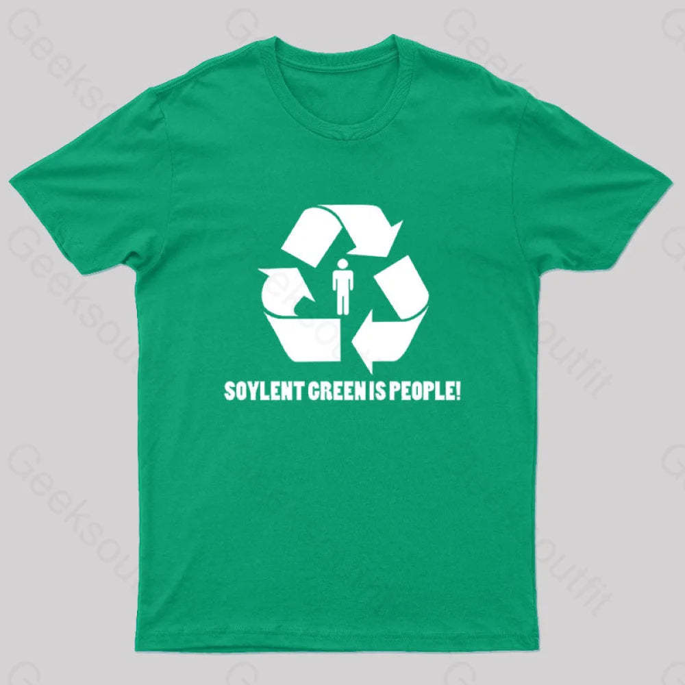 Soylent Green Is People Geek T-Shirt / S