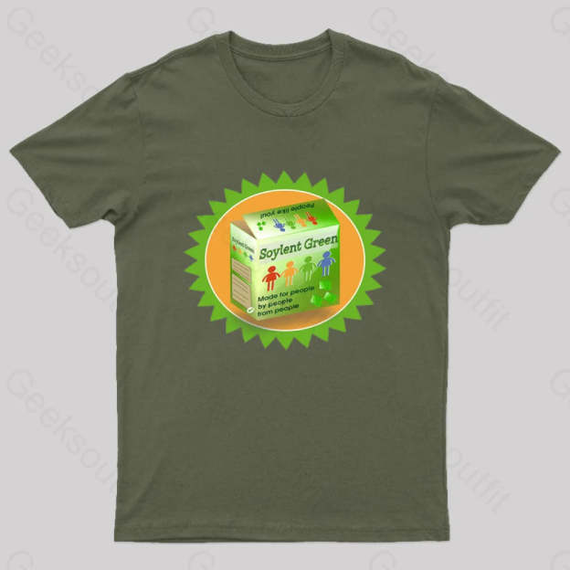 Soylent Green People Like You Geek T-Shirt Army / S