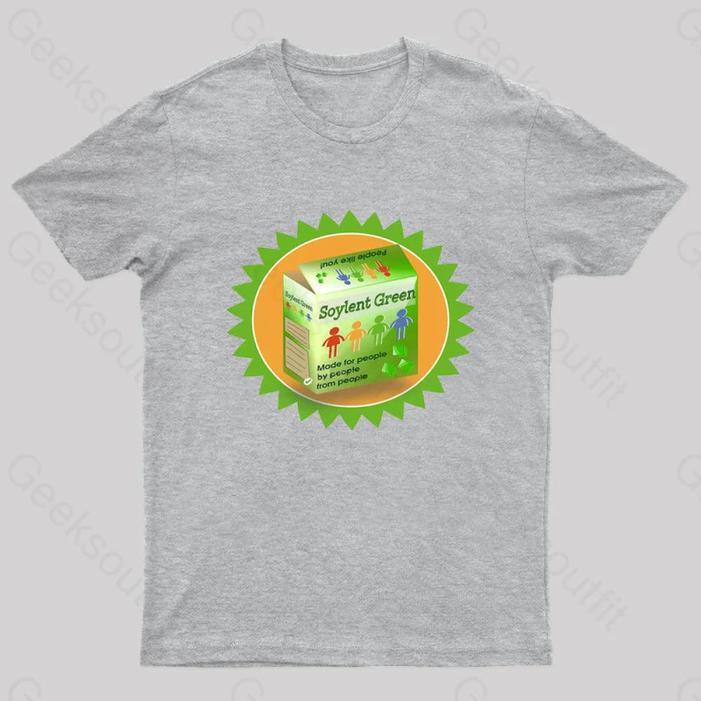 Soylent Green People Like You Geek T-Shirt Grey / S