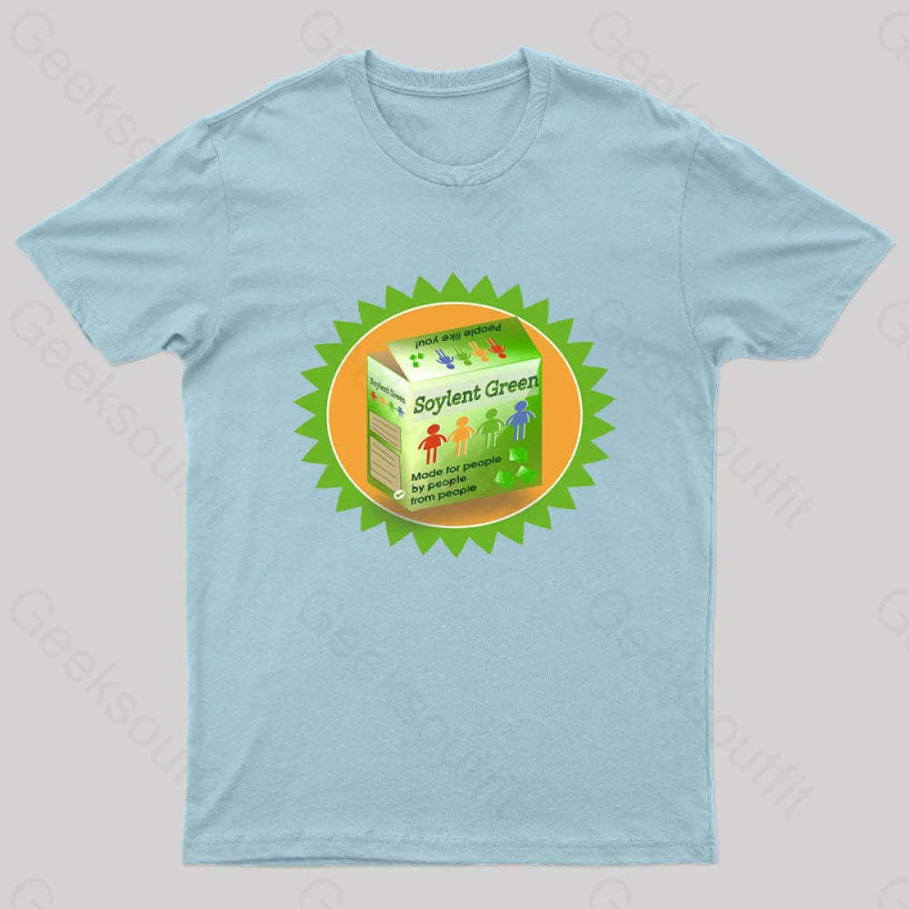Soylent Green People Like You Geek T-Shirt Light Blue / S