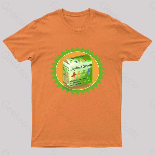 Soylent Green People Like You Geek T-Shirt Orange / S