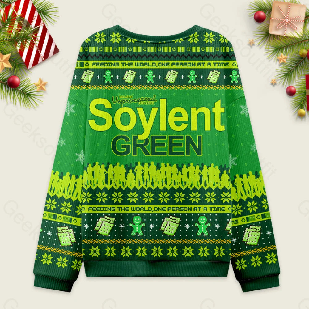 Soylent Green Ugly Christmas Sweater