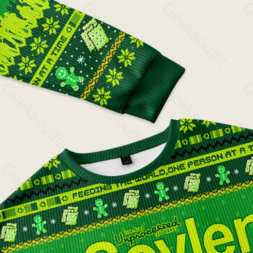 Soylent Green Ugly Christmas Sweater