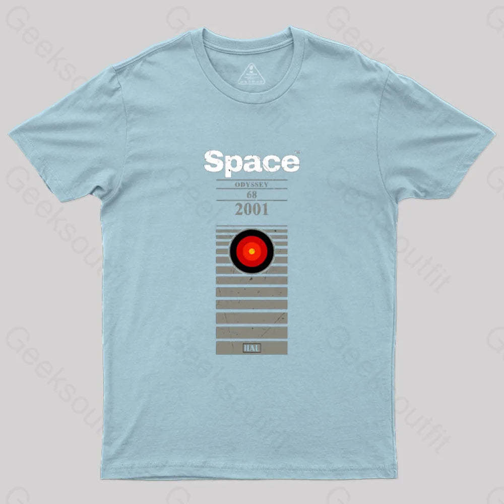 Space Odyssey 2001 T-Shirt Light Blue / S