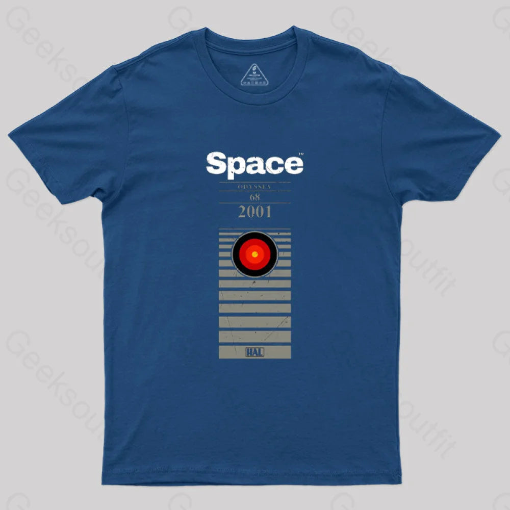Space Odyssey 2001 T-Shirt Navy / S