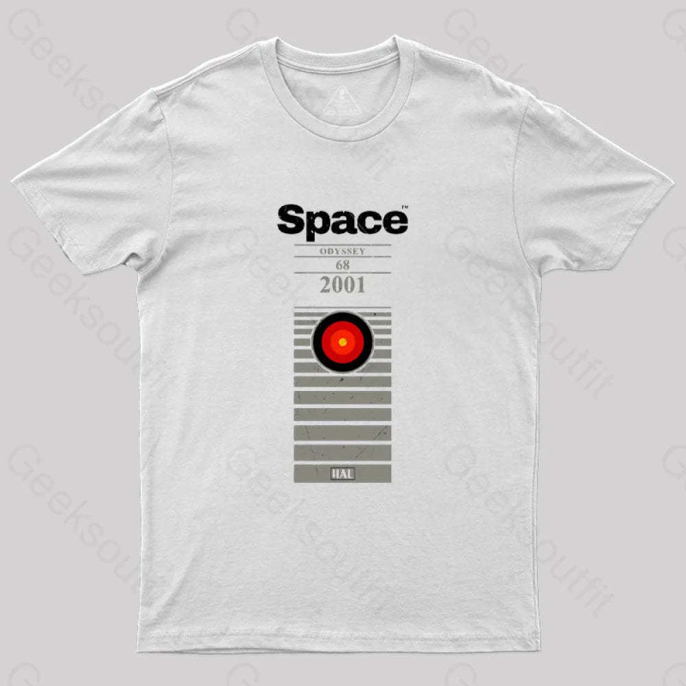 Space Odyssey 2001 T-Shirt White / S