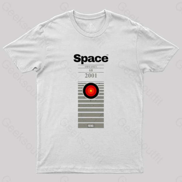 Space Odyssey 2001 T-Shirt White / S