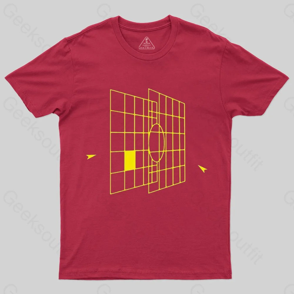 Millennium Falcon Targeting Computer T-shirt - Geeksoutfit