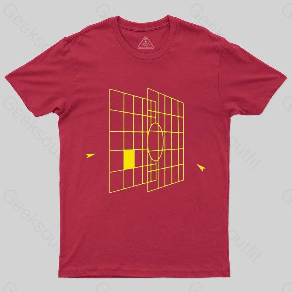 Millennium Falcon Targeting Computer T-shirt - Geeksoutfit