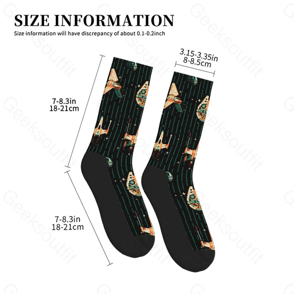 Space Stripes Men’s Socks