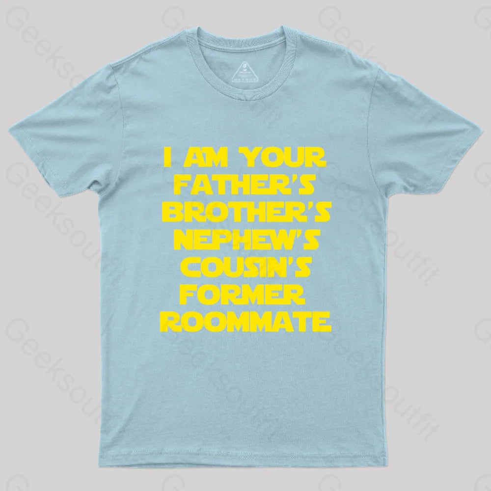 Spaceballs Quote Geek T-Shirt Light Blue / S