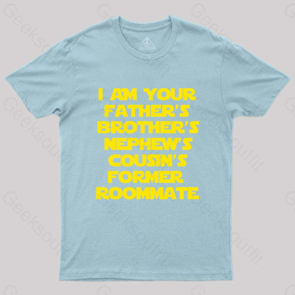 Spaceballs Quote Geek T-Shirt Light Blue / S