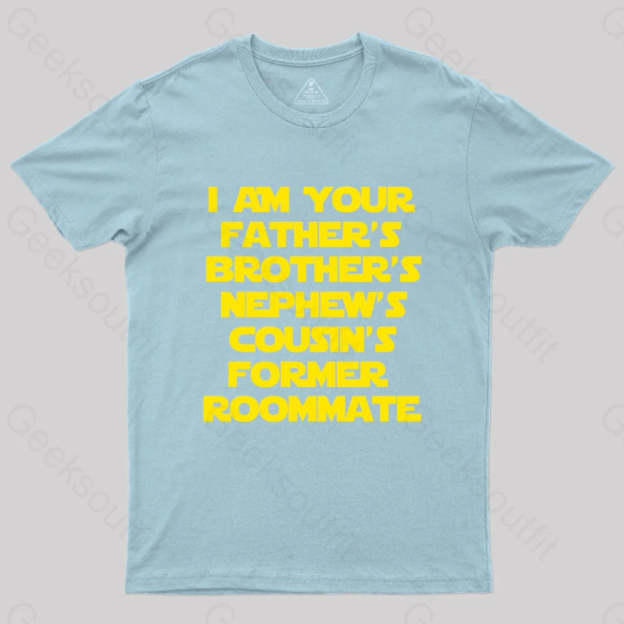 Spaceballs Quote Geek T-Shirt Light Blue / S