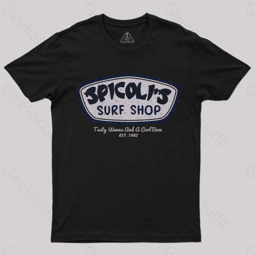 Spicoli’s Surf Shop T-Shirt Black / S
