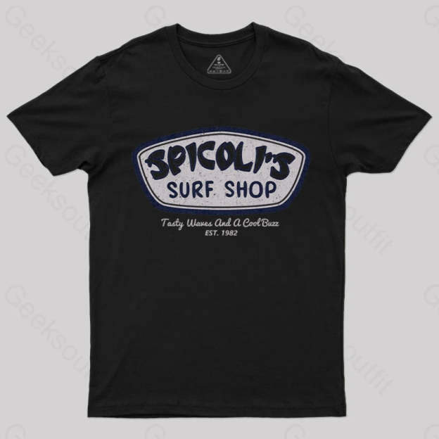 Spicoli’s Surf Shop T-Shirt Black / S
