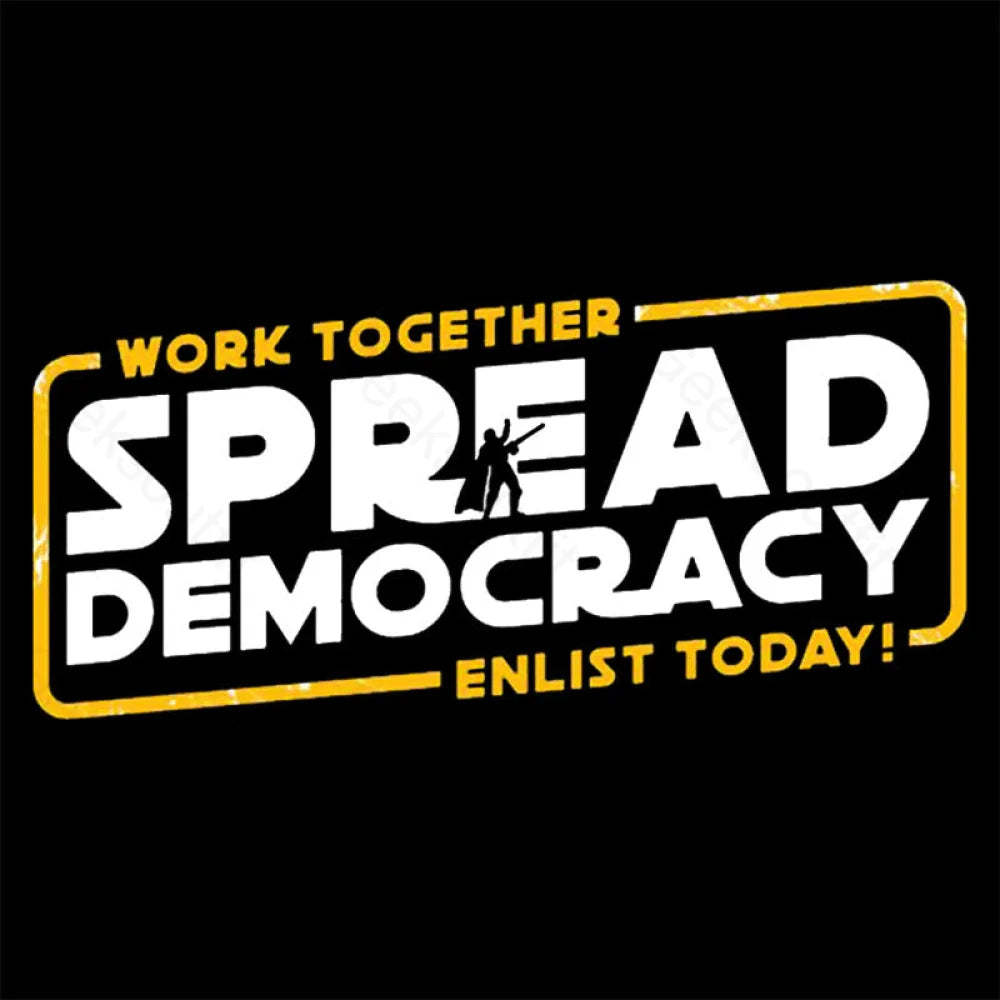 Spread Democracy Geek T-Shirt