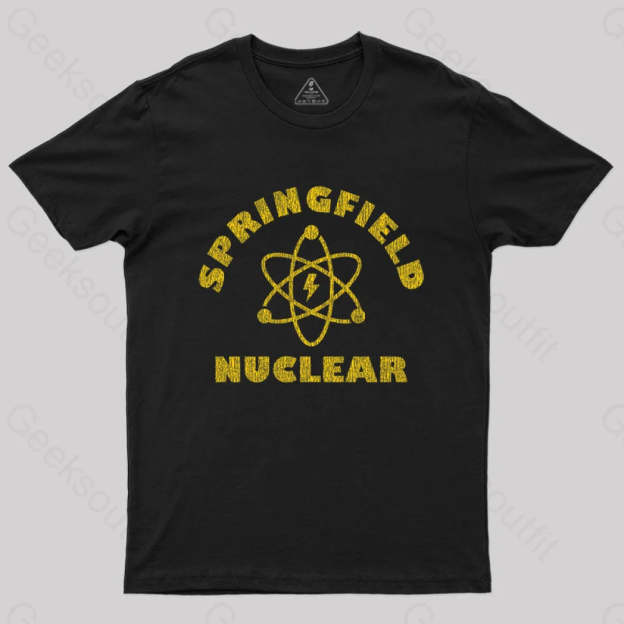 Springfield Nuclear T-Shirt Black / S