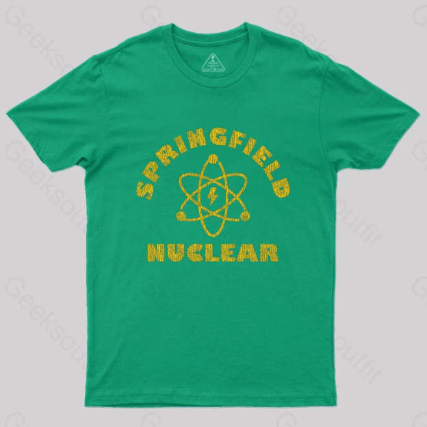 Springfield Nuclear T-Shirt Green / S