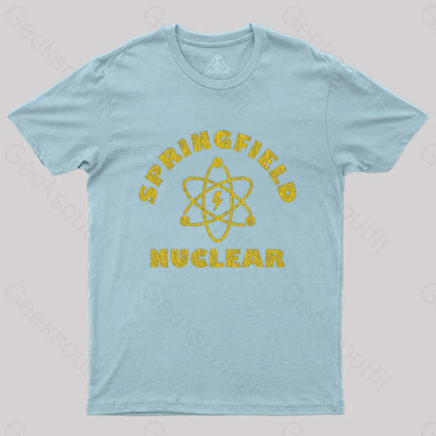 Springfield Nuclear T-Shirt Light Blue / S