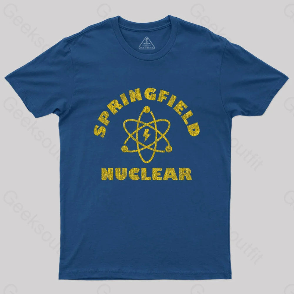 Springfield Nuclear T-Shirt Navy / S