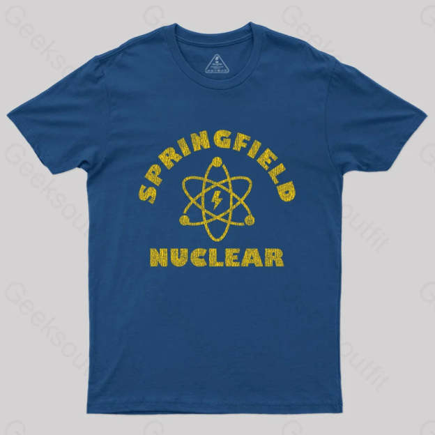 Springfield Nuclear T-Shirt Navy / S