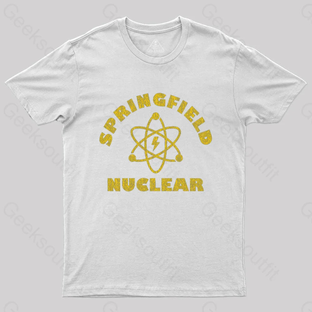 Springfield Nuclear T-Shirt White / S