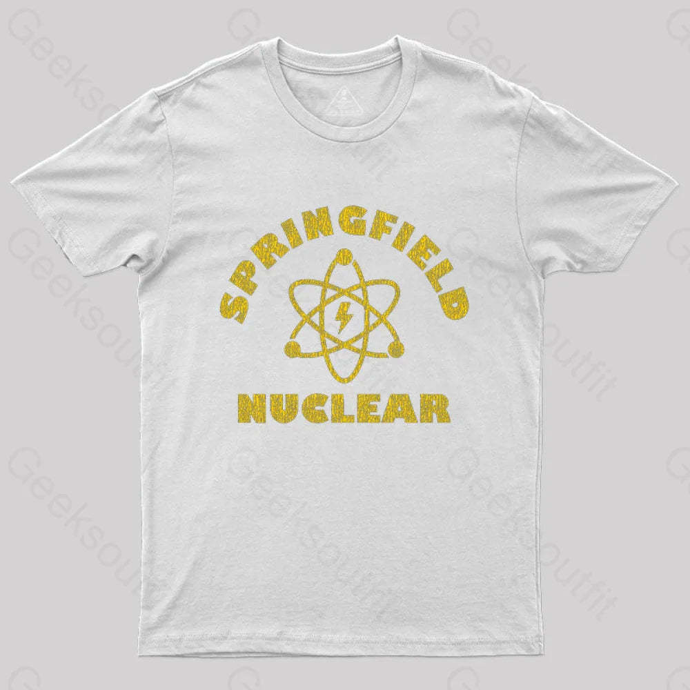 Springfield Nuclear T-Shirt White / S