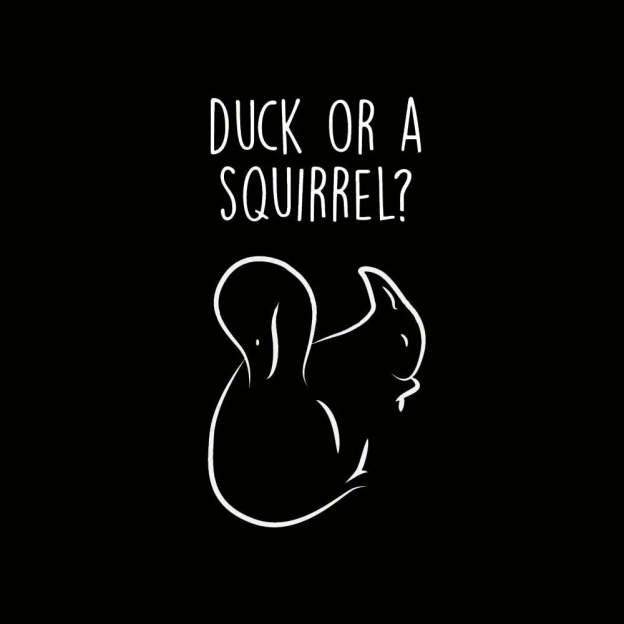 Squirrel Or Duck Nerd T-Shirt