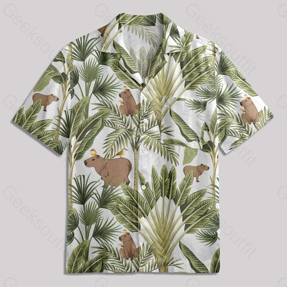 Stable Mental State Button Up Pocket Shirt Hawaiian / S Bus554 Yc