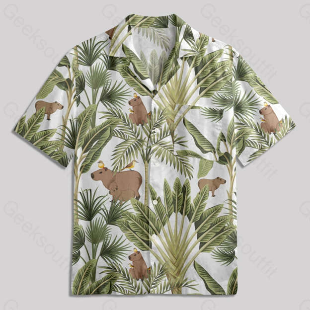 Stable Mental State Button Up Pocket Shirt Hawaiian / S Bus554 Yc