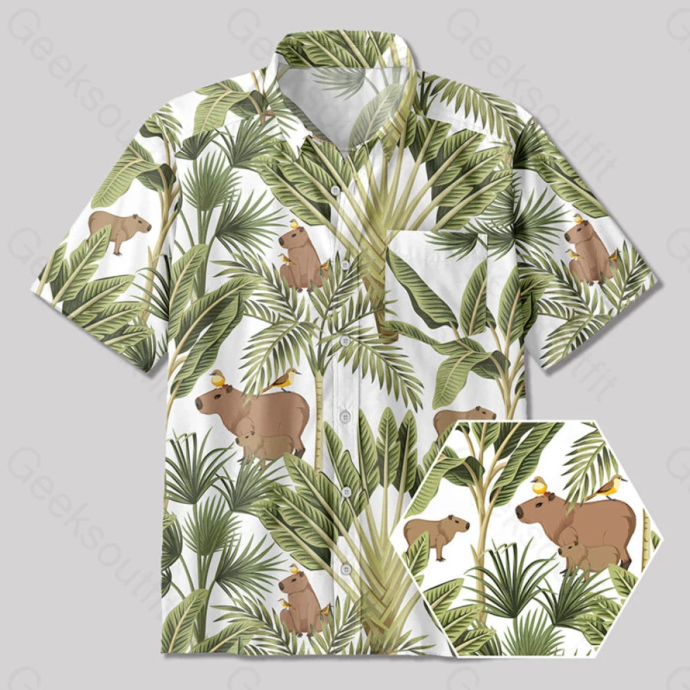 Stable Mental State Button Up Pocket Shirt Yc