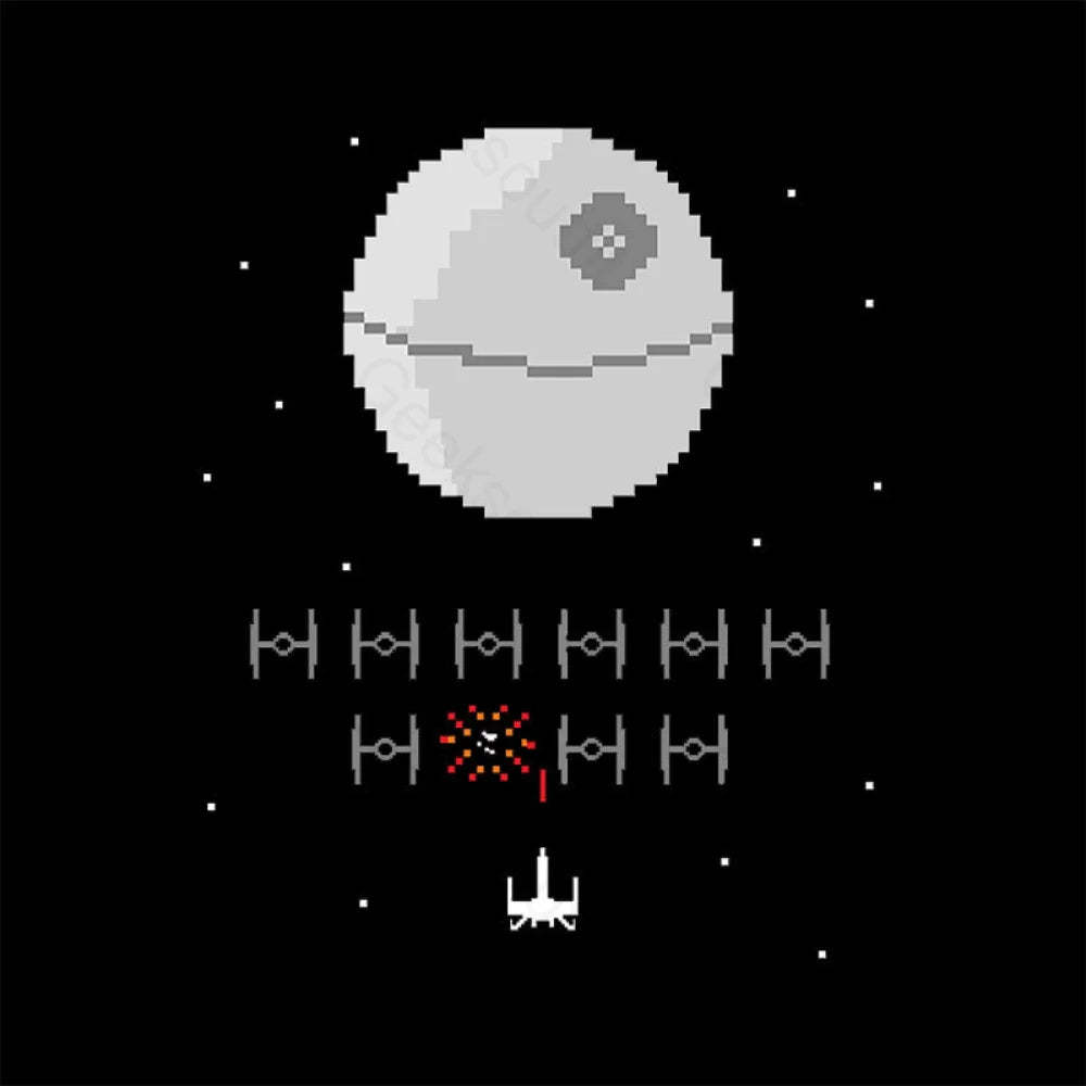 Star Invaders Nerd T-Shirt