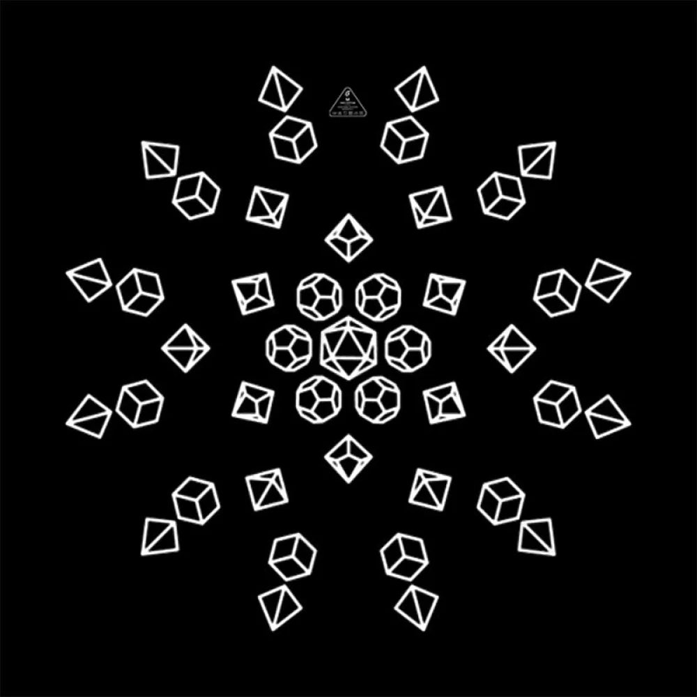 Starburst Polyhedral Dice T-Shirt