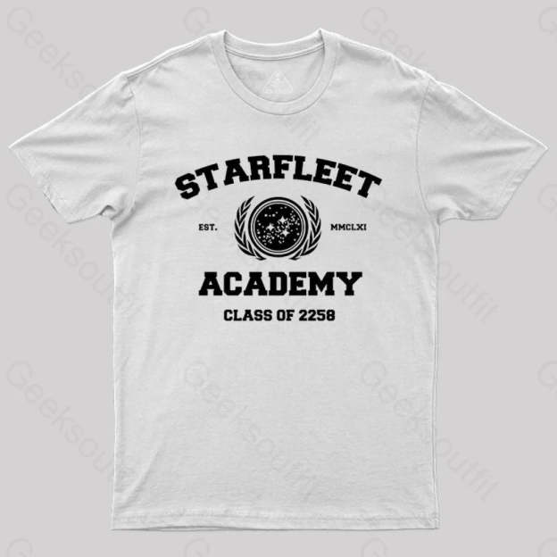 Starfleet Acadmey Class Of 2258 White T-Shirt / S