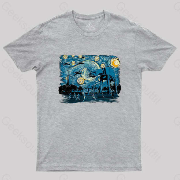 Starry Scarif T-Shirt Grey / S