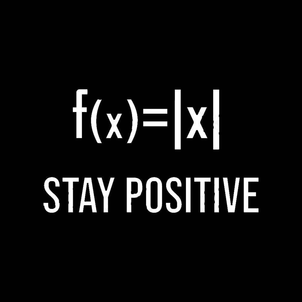 Stay Positive Avoid Negativity Geek T-Shirt