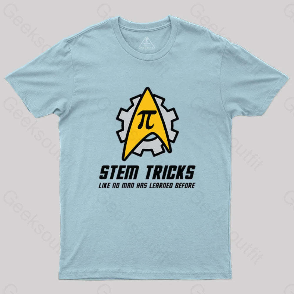Stem Tricks T-Shirt Light Blue / S