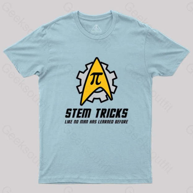 Stem Tricks T-Shirt Light Blue / S