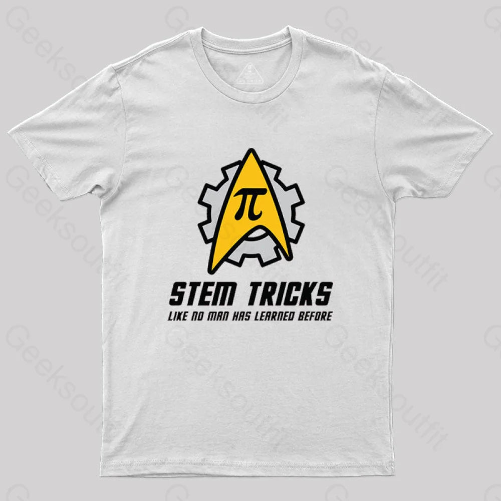 Stem Tricks T-Shirt White / S