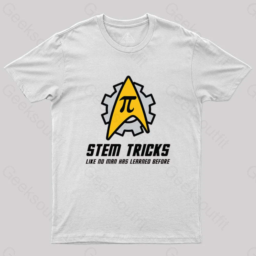 Stem Tricks T-Shirt White / S