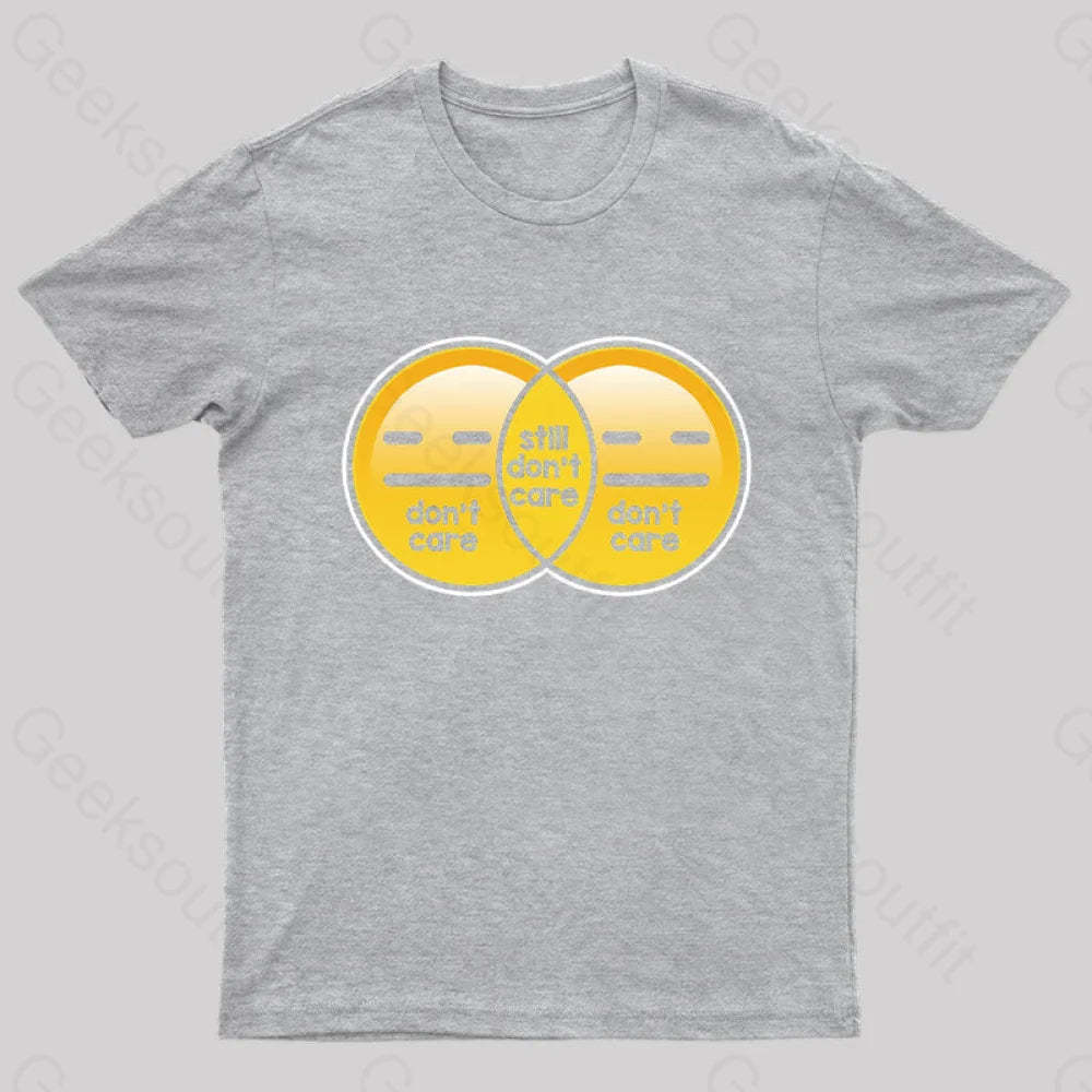 Still Don’t Care Nerd T-Shirt Grey / S
