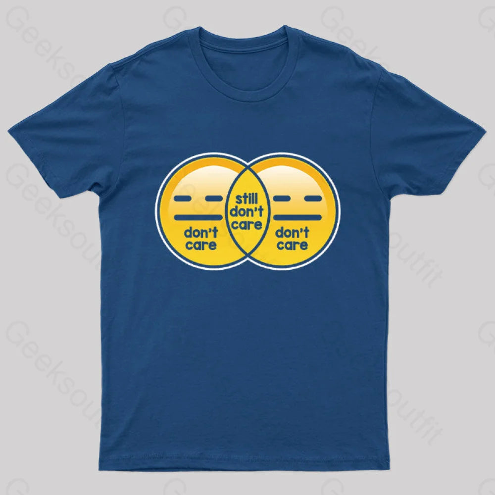 Still Don’t Care Nerd T-Shirt Navy / S