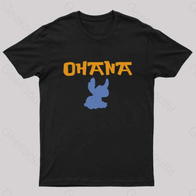 Stitch Nerd T-Shirt Black / S