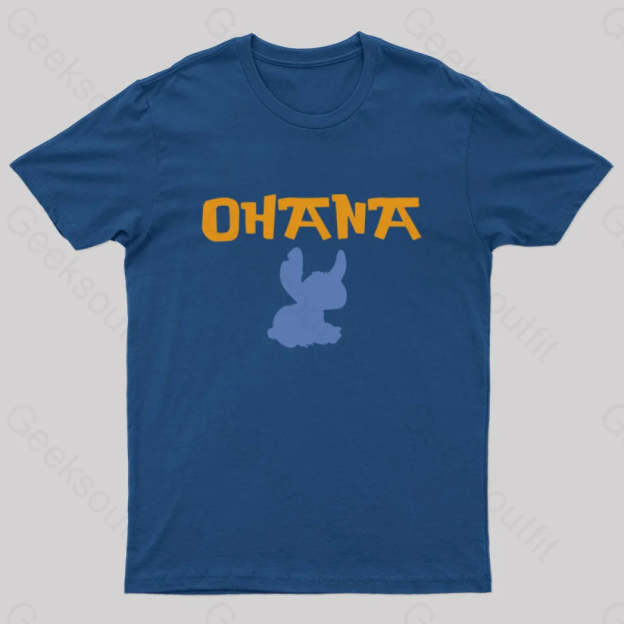 Stitch Nerd T-Shirt Navy / S