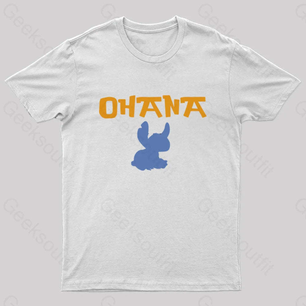 Stitch Nerd T-Shirt White / S